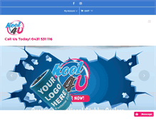 Tablet Screenshot of kool4u.com.au